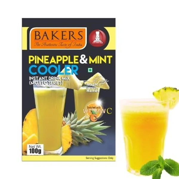 Bakers Pineapplemint Instant Drink Mix Mojito Series, 80g