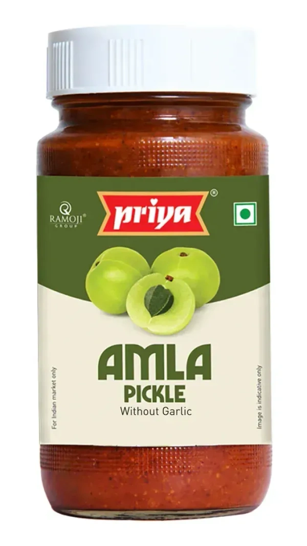 Priya Amla Pickle Without Garlic, 300g