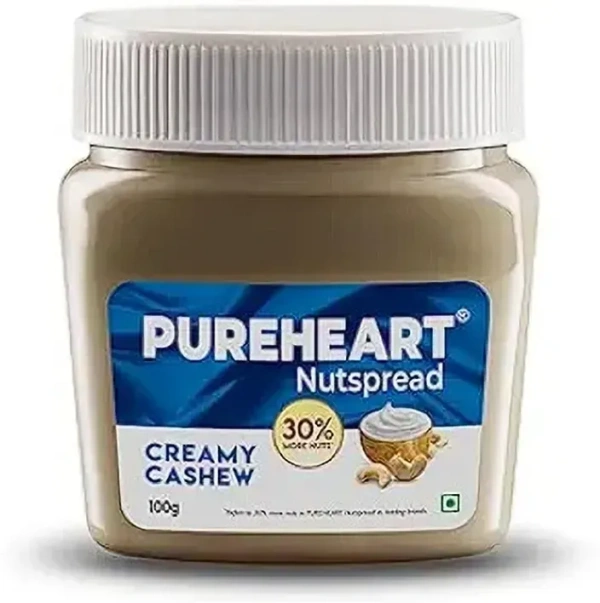 Pure Heart Nut Spread Creamy Cashew, 100g
