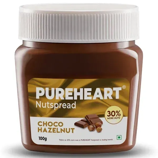 Pureheart Nut Spread Choco Hazelnut, 100g