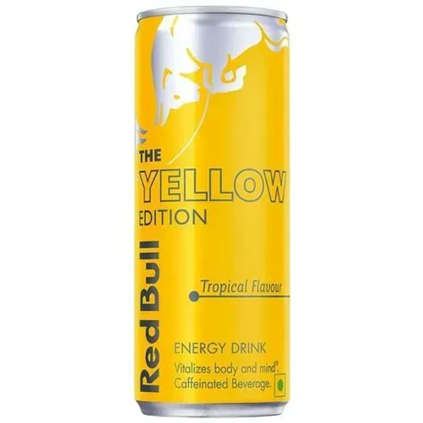 Redbull Energy Drink Yellow Edition Can, 250ml
