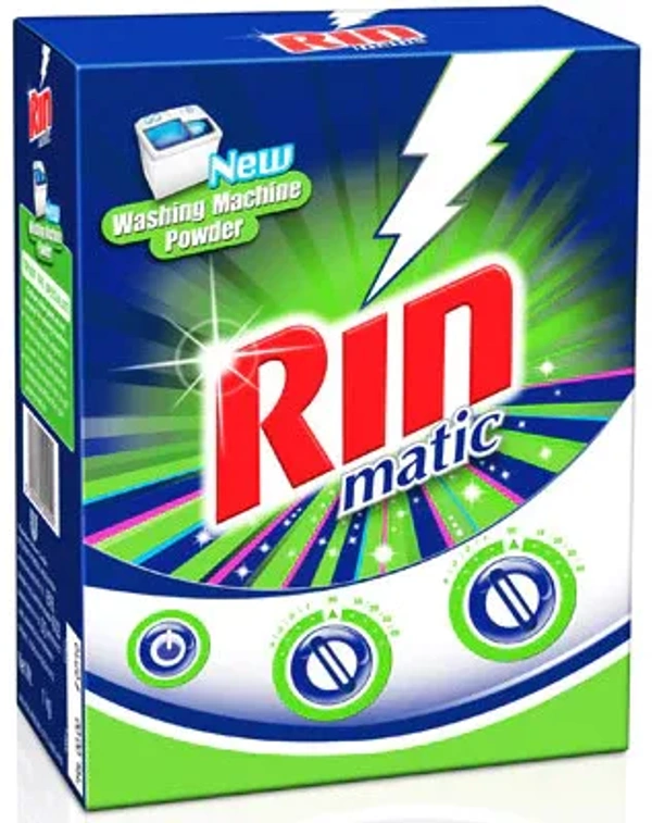 Rin Matic Machine Detergent Powder, 1Kg