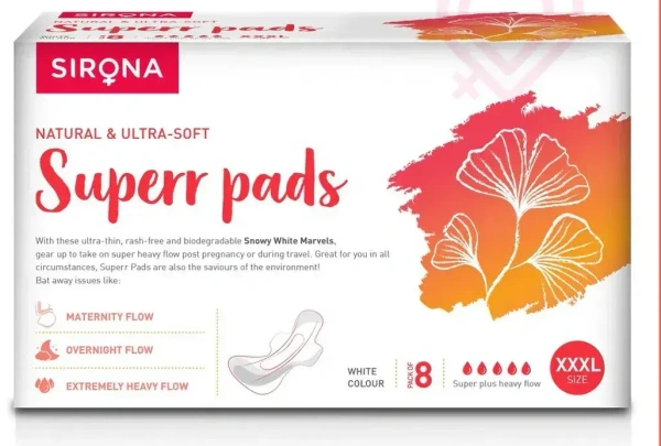 Sirona Natural Ultra Soft Super Pads