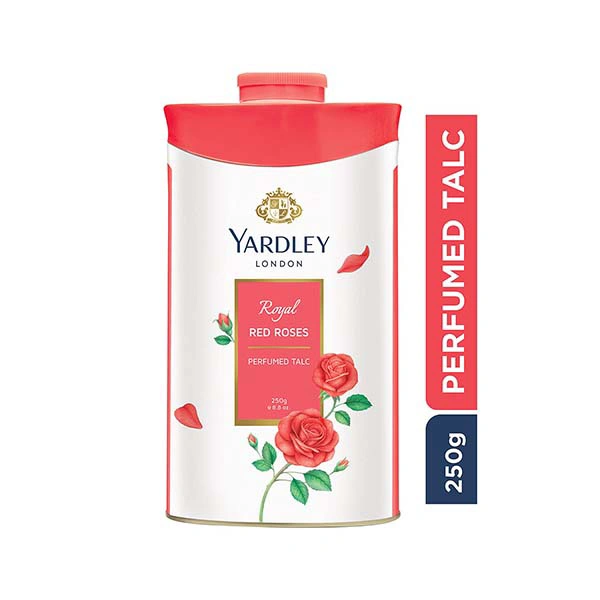 Yardley London Royal Red Roses Perfumed Talc, 250g