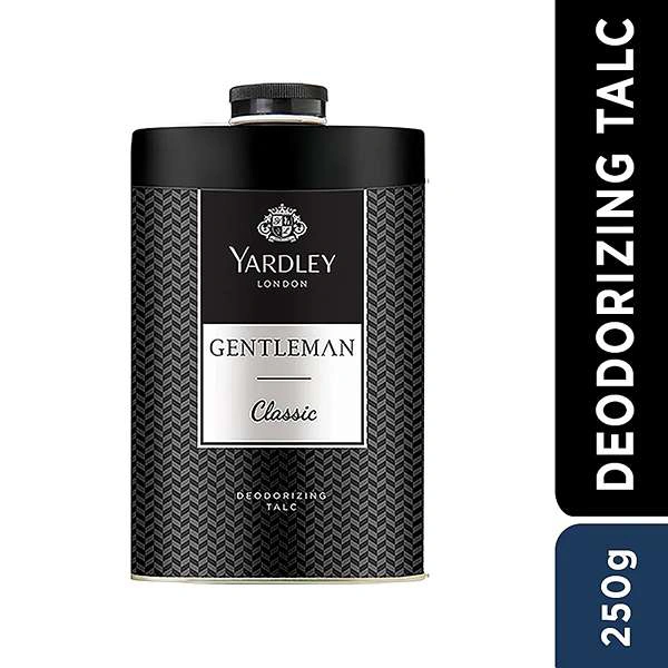 Yardley London Gentleman Classic Deodorizing Talc, 250g