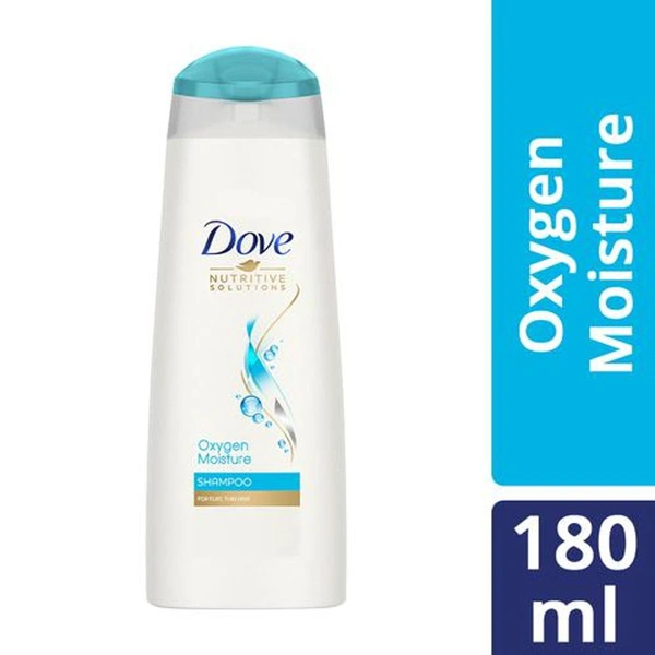 Dove Oxygen Moisture Shampoo, 180ml