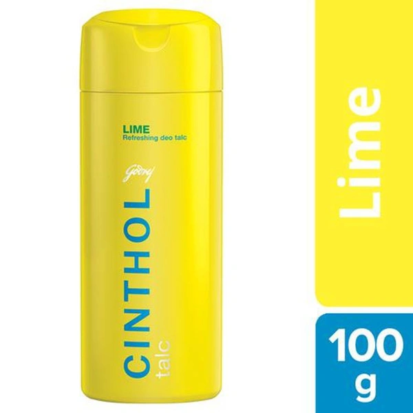 Godrej Cinthol Talc Lime, 100g