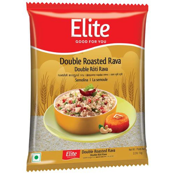 Elite Double Roasted Rava, 1 kg