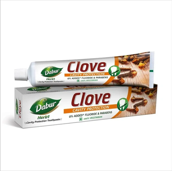 Dabur Herb'l Clove Cavity Protection Toothpaste, 50g