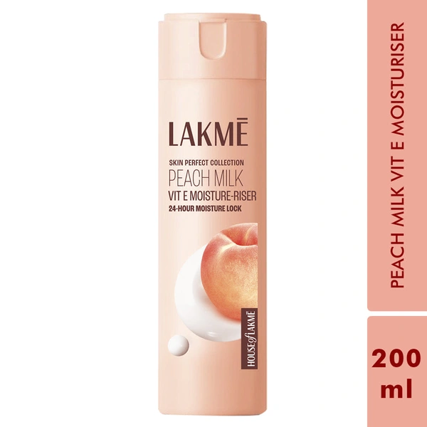 Lakme Peach Milk Moisturizer Body Lotion, 200ml