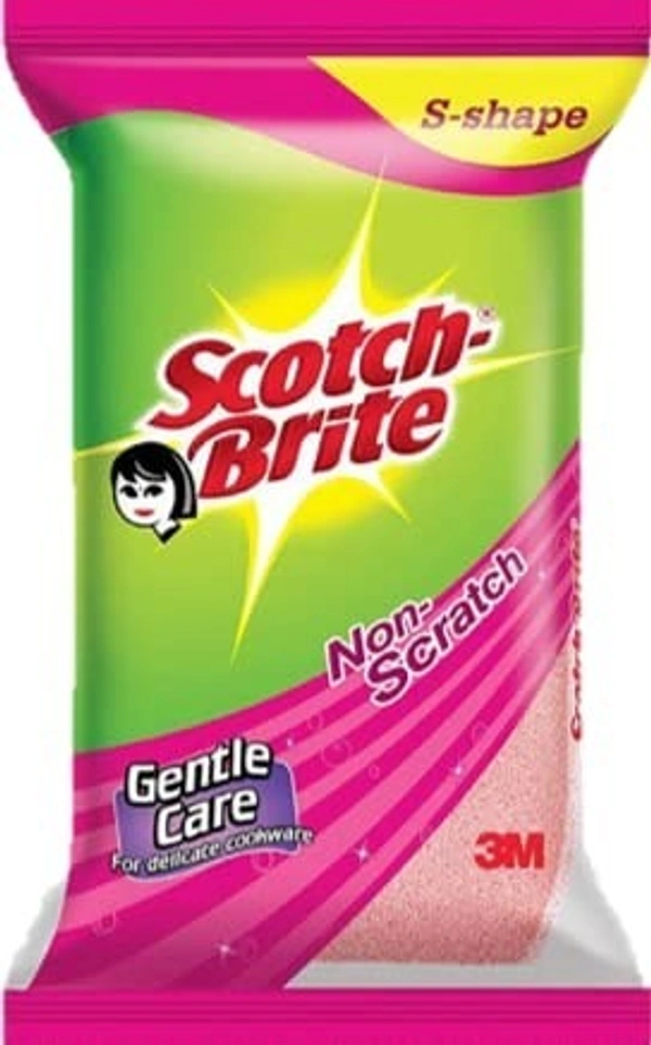 Scotch Brite Non Scratch Gentle Care Scrub Pad, 1 pcs