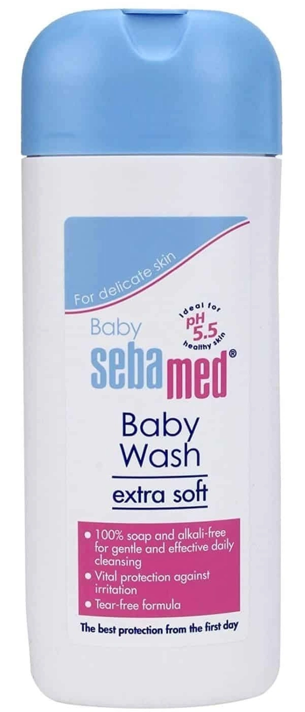 Baby Sebamed Baby Wash Extra Soft Carton, 200ml