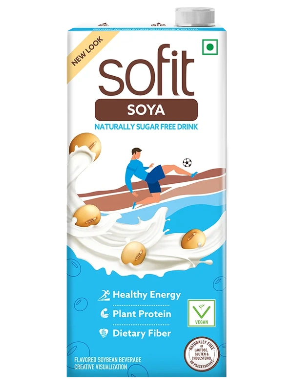 Sofit Soya Milk Sugar Free - 1L