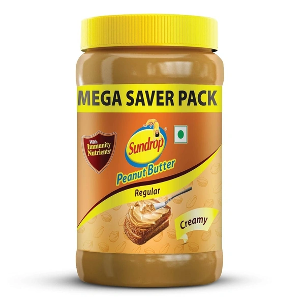 Sundrop Peanut Butter Creamy Regular, 924g