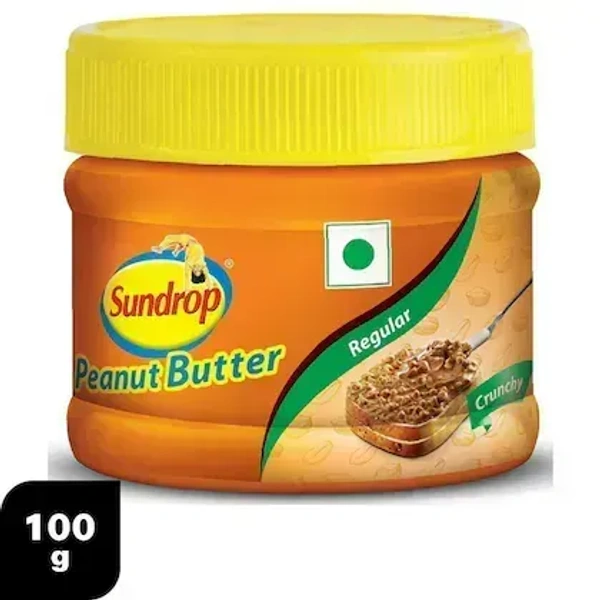Sundrop Peanut Butter Crunchy Regular, 100g
