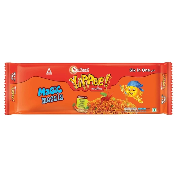 Sunfeast Yippee Noodles Magic Masala 6 In One pack