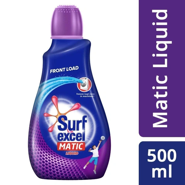 Surf Excel Detergent Liquid Matic Front Load, 500ml
