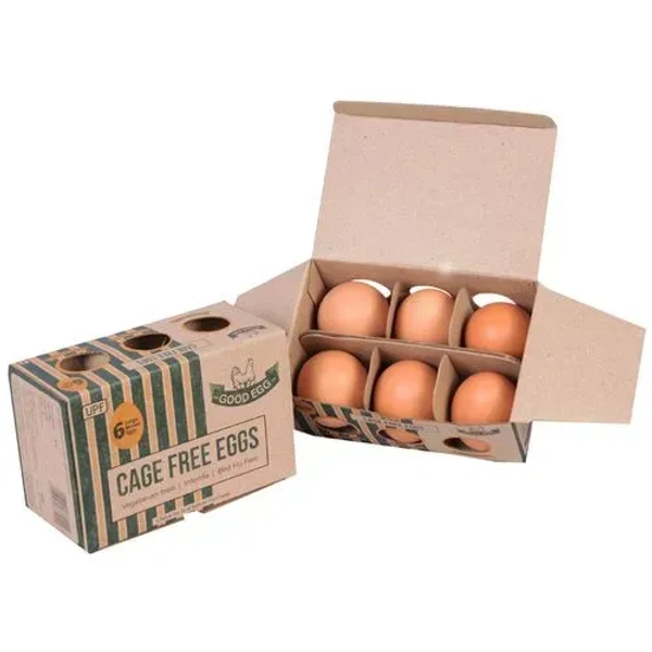 UPF The Good Eggs Cage Free Eggs Brown