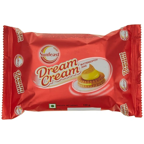 Sunfeast Bounce Dream Cream Butterscotch Zing, 150g