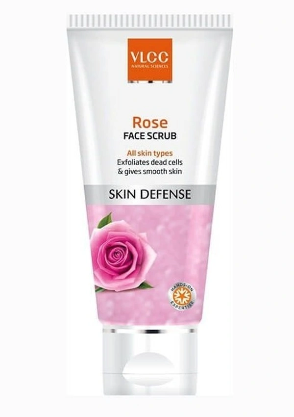 VLCC Natural Sciences Rose Face Scrub (60g) (pack of 2)