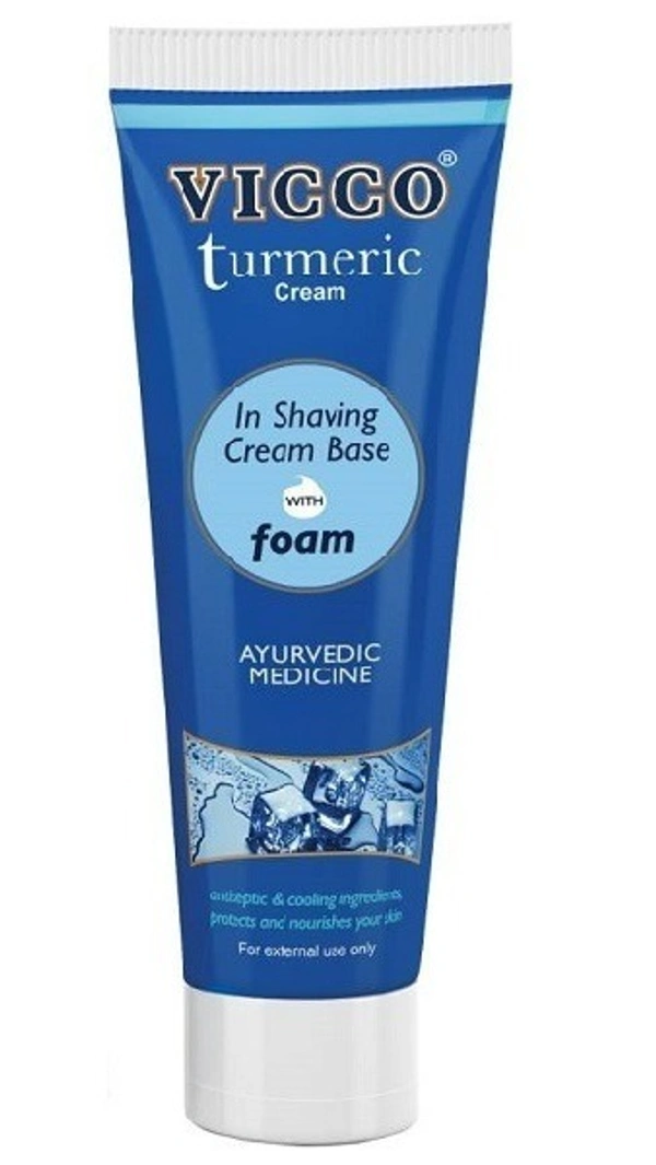 Vicco Turmeric Cream Shaving Base, 15g