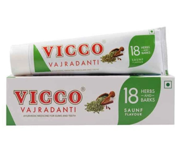 Vicco Vajradanti Saunf Flavour, 40g