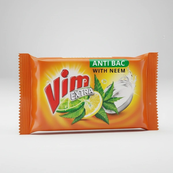 Vim Dishwash Bar Extra Anti Bac with Neem, 300g