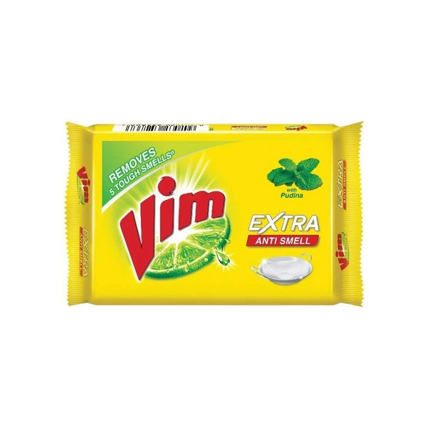 Vim Extra Anti Smell Pudina, 135g