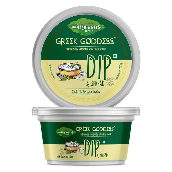 Wingreens Greek Godess Sour Cream& Onion, 150g