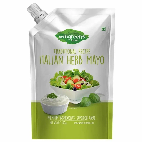 Wingreens Italian Herb Mayo, 450g