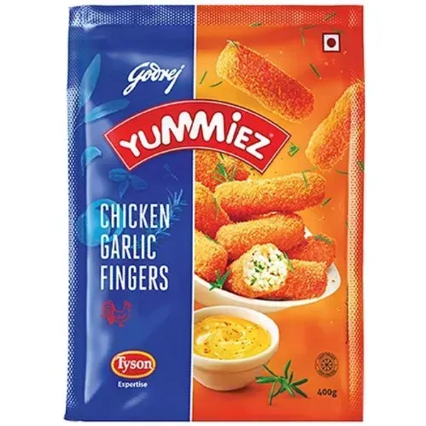 Yummiez Chicken Garlic Fingers, 400g
