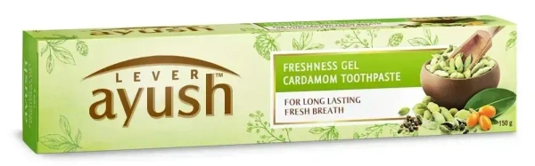 Lever Ayush Freshness Gel Candamom Toothpaste