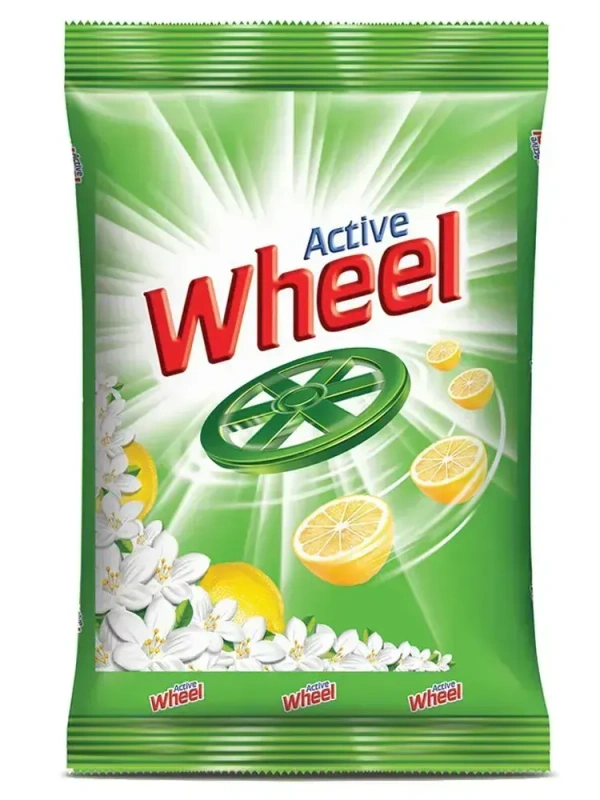 Wheel Green Lemon and Jasmine Detergent Powder, 1 kg