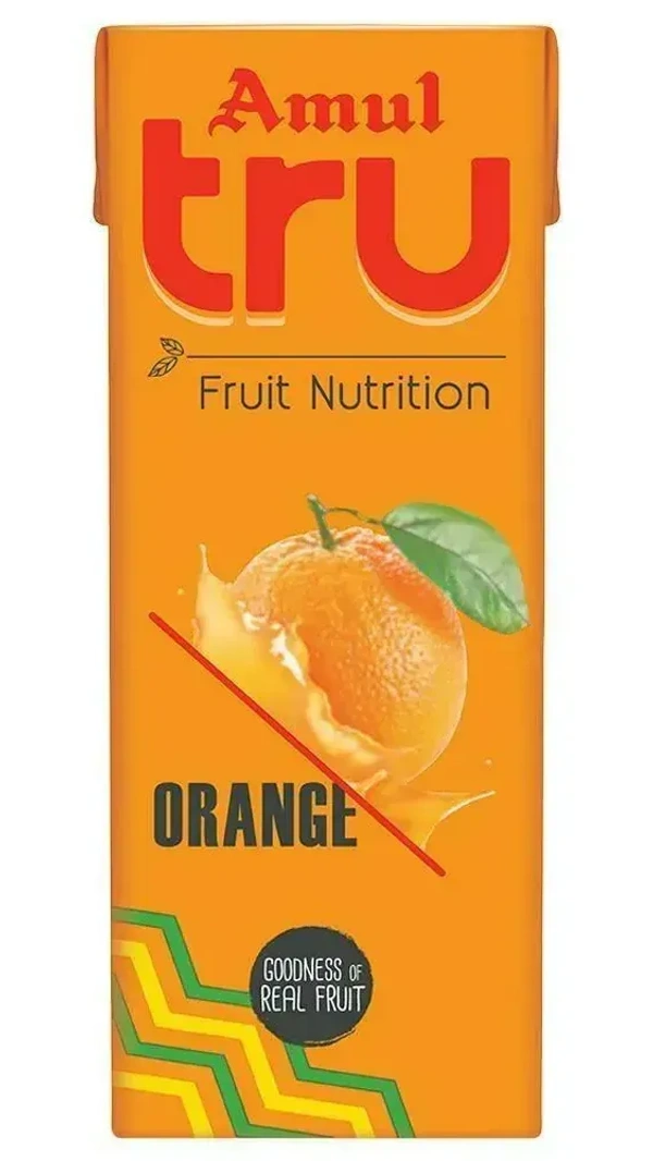 Amul Tru Fruit Nutrition Orange, 180ml