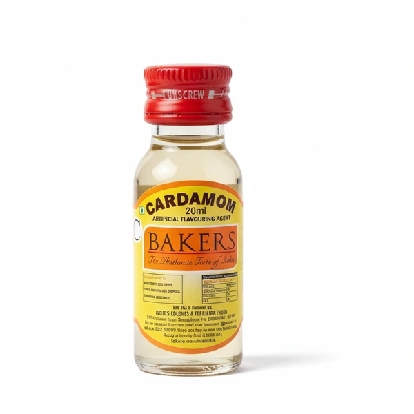 Bakers Cardamom Artificial Flavouring Agent, 100ml