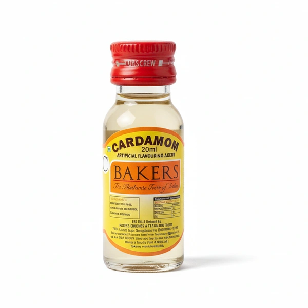 Bakers Cardamom Artificial Flavouring Agent, 20ml