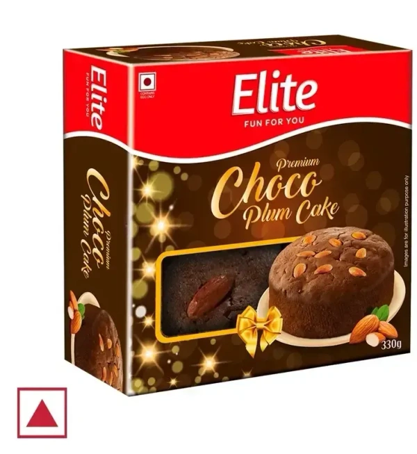 Elite Premium Choco Plum Cake - 330g