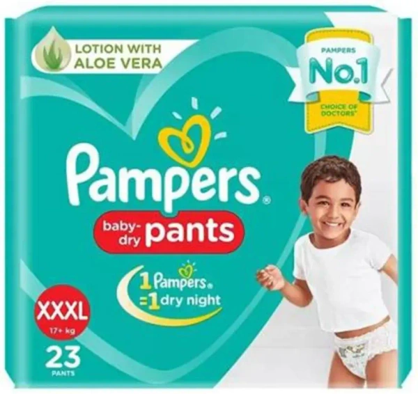 Pampers Baby Dry Pants 17+ Age XXXL (23 Pants)