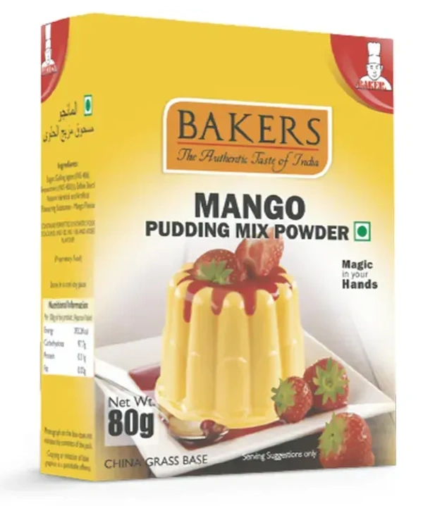 Bakers Mango Mix Powder Pudding, 80g