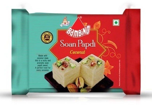 Bambino Soan Papdi - Coconut, 250g