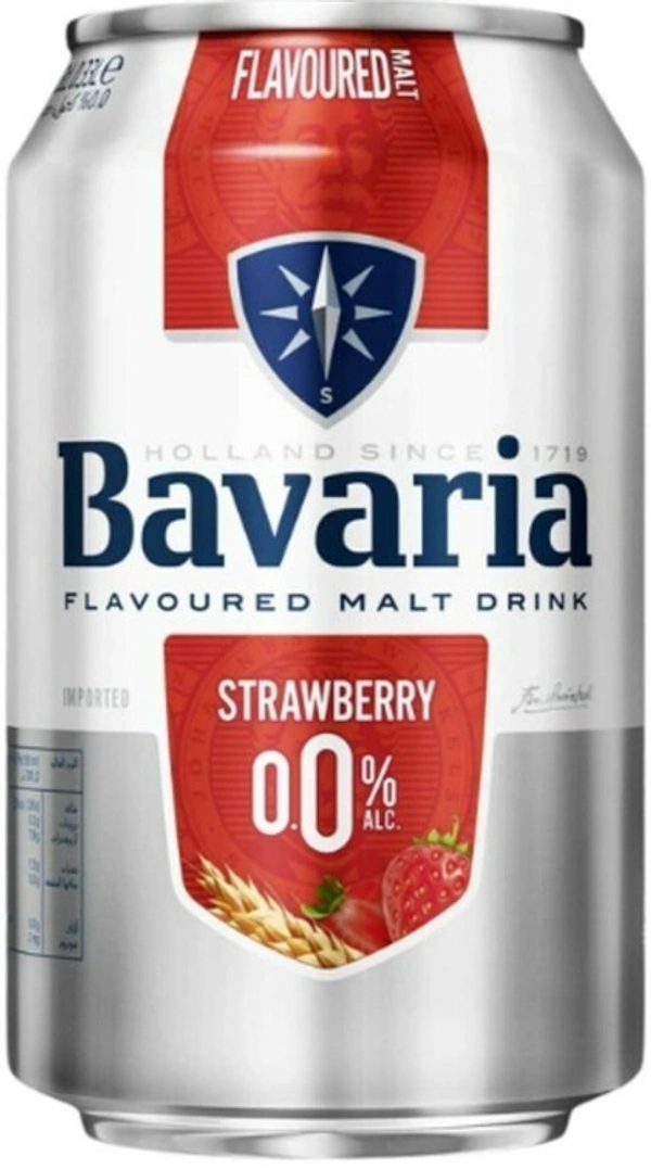 Bavaria Strawberry Non Alcoholic Malt Drink, 330ml