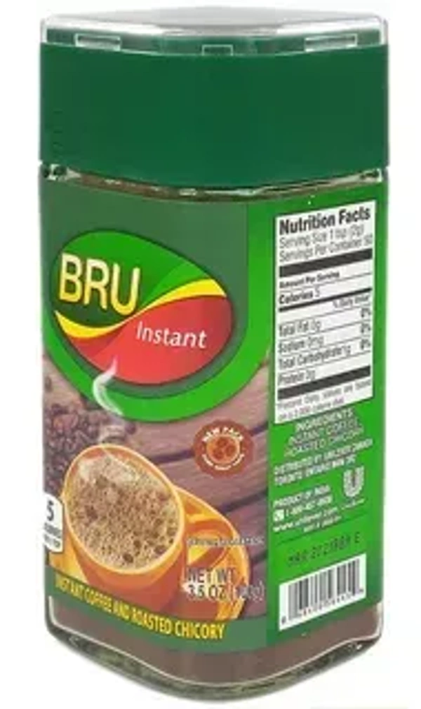 Bru Instant Coffee Powder 200g, Tub