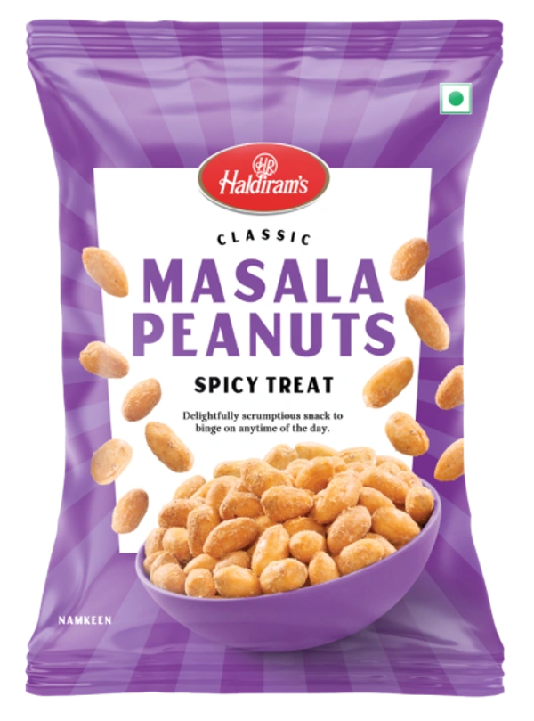 Haldiram's Indian Snacks Masala Peanuts, 55g