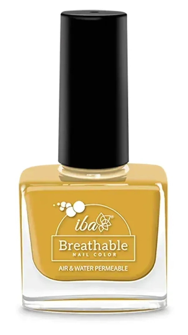 Iba Breathable Nail Color B18 Spicy Mustard, 9ml
