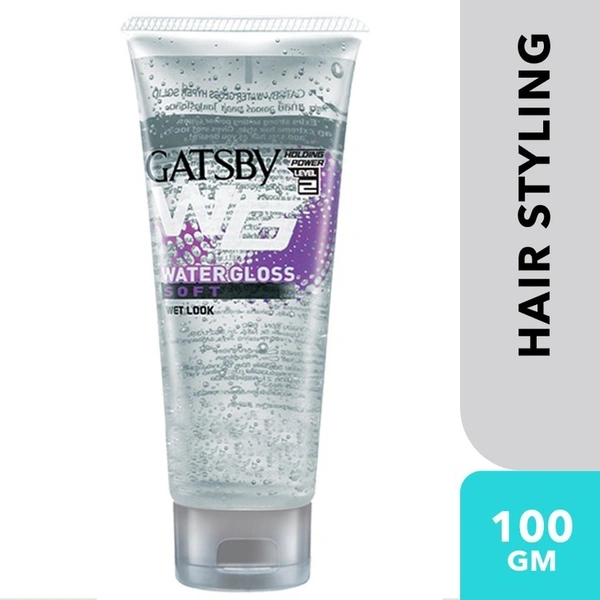 Gatsby Water Gloss Soft Wet Look, 100g