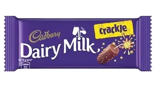 Cadbury Dairy Milk Chocolate Bar Crackle, 36g