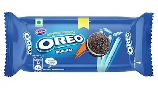 Cadbury Oreo Vanilla Original Cream Chocolate Sandwich Biscuits, 50g