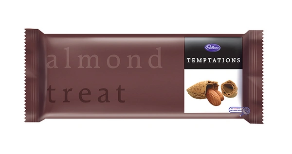 Cadbury Temptations Almond Treat Premium Chocolate Bar, 30g