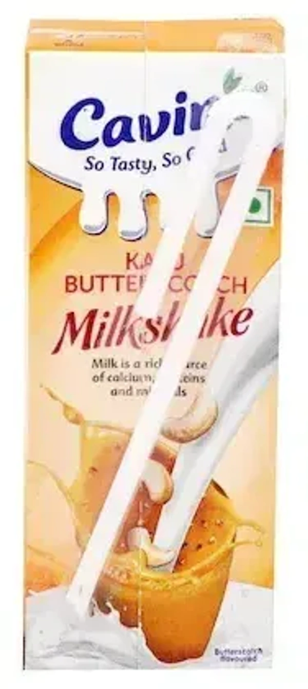 Cavin's Kaju Butterscotch Milkshake 180ml (Tetra Pak)