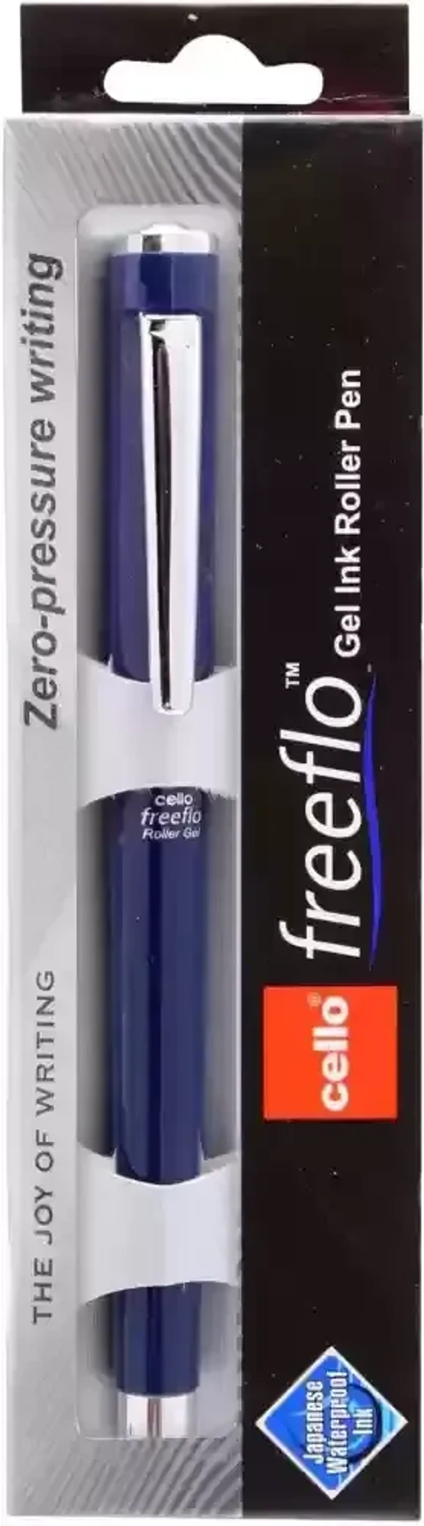Cello Freeflo Blue Gel Ink Roller Pen